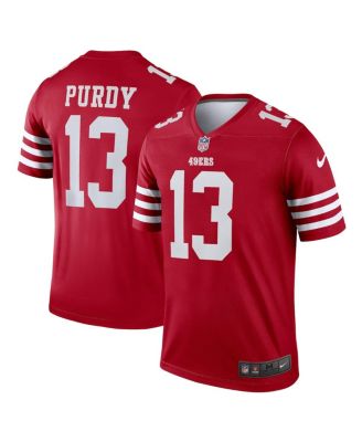 Nike - Men's Brock Purdy Scarlet San Francisco 49ers Team Legend Jersey