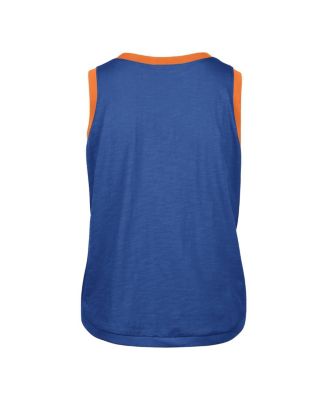 Women's Royal Florida Gators Premier Ringer Tank Top