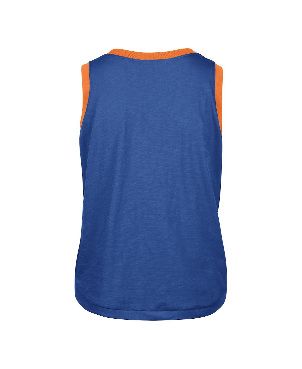 47 BRAND WOMEN'S ROYAL FLORIDA GATORS PREMIER RINGER TANK TOP 