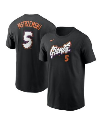 Nike - Men's Mike Yastrzemski Anthracite San Francisco Giants 2025 City Connect Fuse Name Number T-Shirt