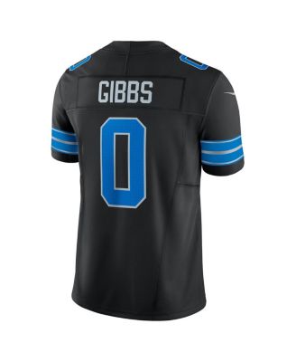 Men's Jahmyr Gibbs Black Detroit Lions 2nd Alternate Vapor F.U.S.E. Limited Jersey