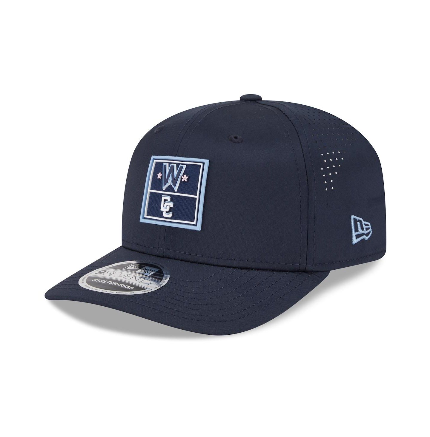 Мужская кепка New Era Navy Washington Nationals 2025 City Connect 9SEVENTY Adjustable Hat — фото 1