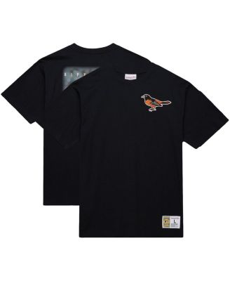 Men's Cal Ripken Jr. Black Baltimore Orioles Legends Collection Vintage Logo T-Shirt