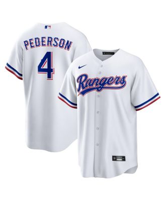 Nike - Men's Joc Pederson White Texas Rangers Home Replica Jersey