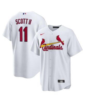 Nike - Men's Victor Scott II White St. Louis Cardinals Home Replica Jersey