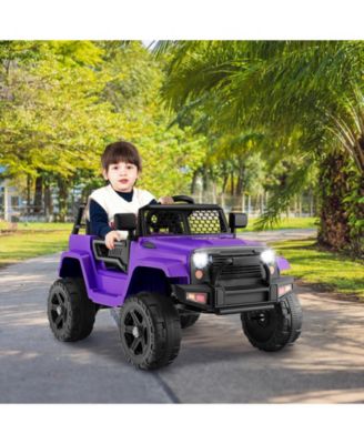 12V Kids Ride On Truck with Remote Control and Headlights