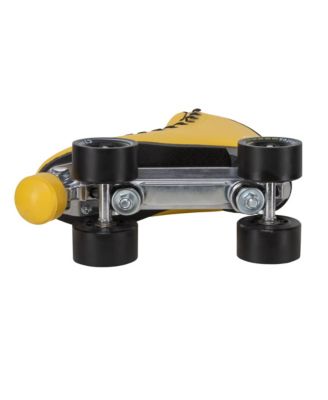 Dark Magic Quad Roller Skates (Queen Bee, Women's 6 / Youth 5 / Men's 5)