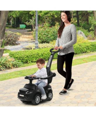 3 In 1 Ride on Push Car Toddler Stroller Sliding Car with Music