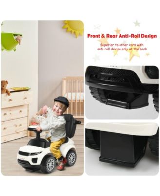 3 In 1 Ride on Push Car Toddler Stroller Sliding Car with Music