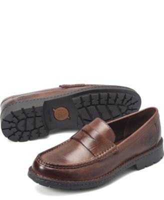 Men's Langley Leather Slip On Penny Loafers