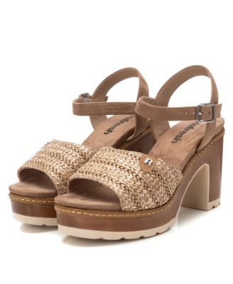 Women's Ankle Strap Heeled Sandals Refresh By Xti