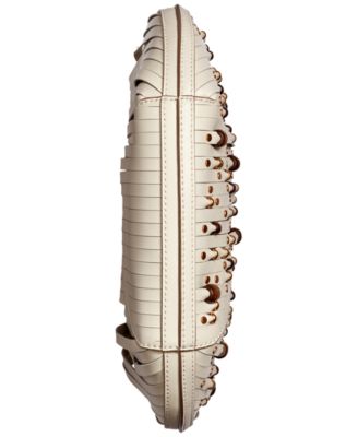 Baldwin Beaded Laser-cut Mini Shoulder Bag