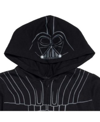 Darth Vader Zip Up Cosplay Coverall and Cape