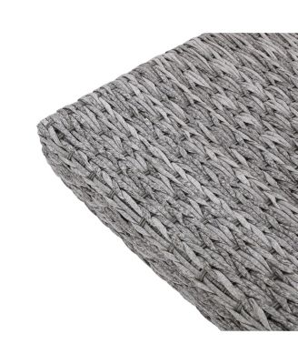 Streamdale Premium Grey Rattan Chaise Lounge Stylish Summertime Comfort