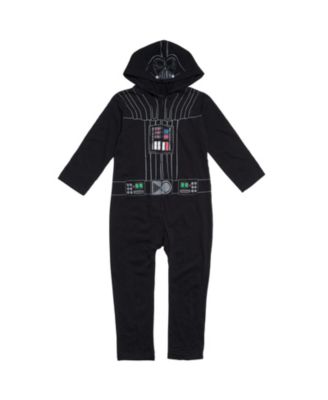 Darth Vader Zip Up Cosplay Coverall and Cape