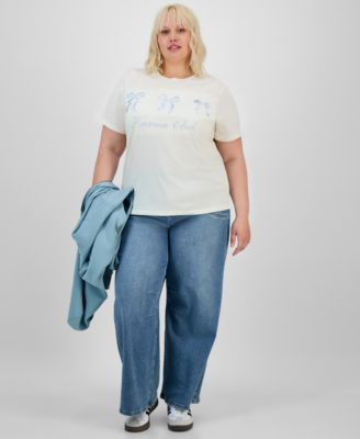 Plus Trendy Crewneck Karma T-Shirt