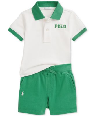Polo Ralph Lauren - Baby Boys Jersey Polo Shirt & Shorts Set