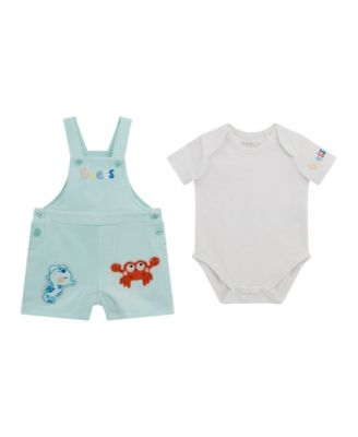 Baby Boys 2-Piece Bodysuit and Terry Overall Set