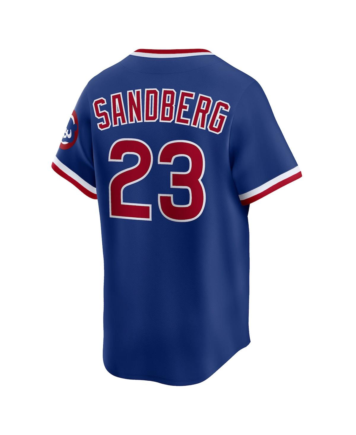 Nike Men's Ryne Sandberg Royal Chicago Cubs Throwback Cooperstown Collection Limited Jersey