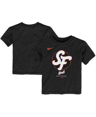 Nike - Toddler Black San Francisco Giants 2025 City Connect Logo T-Shirt