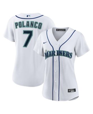 Nike - Women's Jorge Polanco White Seattle Mariners Home Replica Jersey