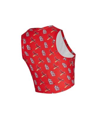 Women's 2-Piece Red St. Louis Cardinals Knit Tank Top and Skort Set
