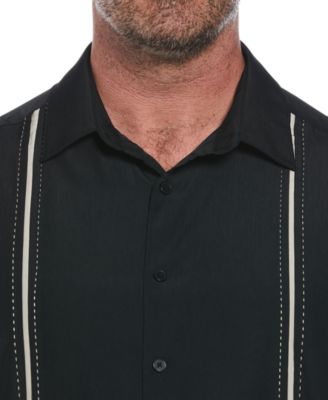 Men's Big & Tall Stripe Short Sleeve Shirt