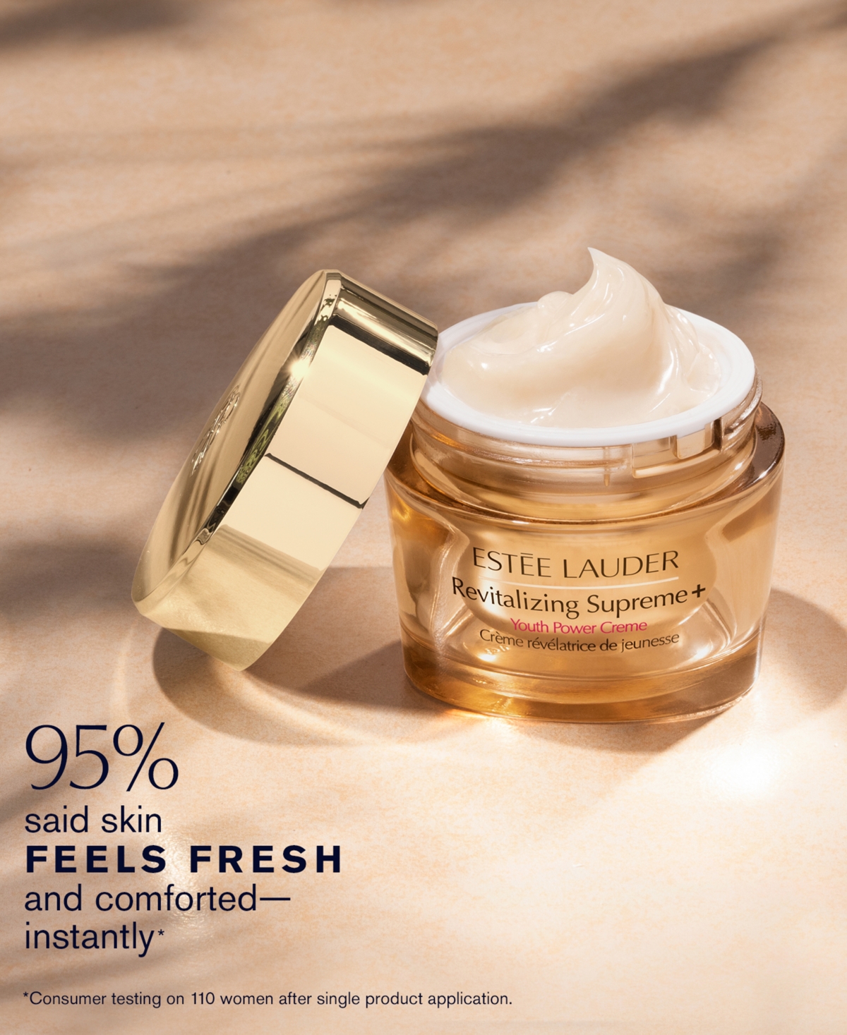 Revitalizing Supreme+ Youth Power Cream Moisturizer with Hyaluronic Acid & Peptides