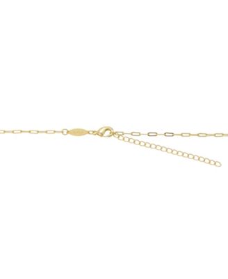 Cubic Zirconia Mickey Mouse Football Charm Necklace