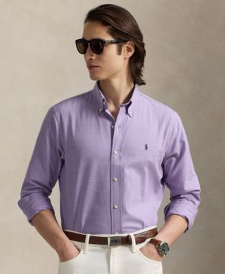 Polo Ralph Lauren - Men's Classic-Fit Performance Twill Shirt