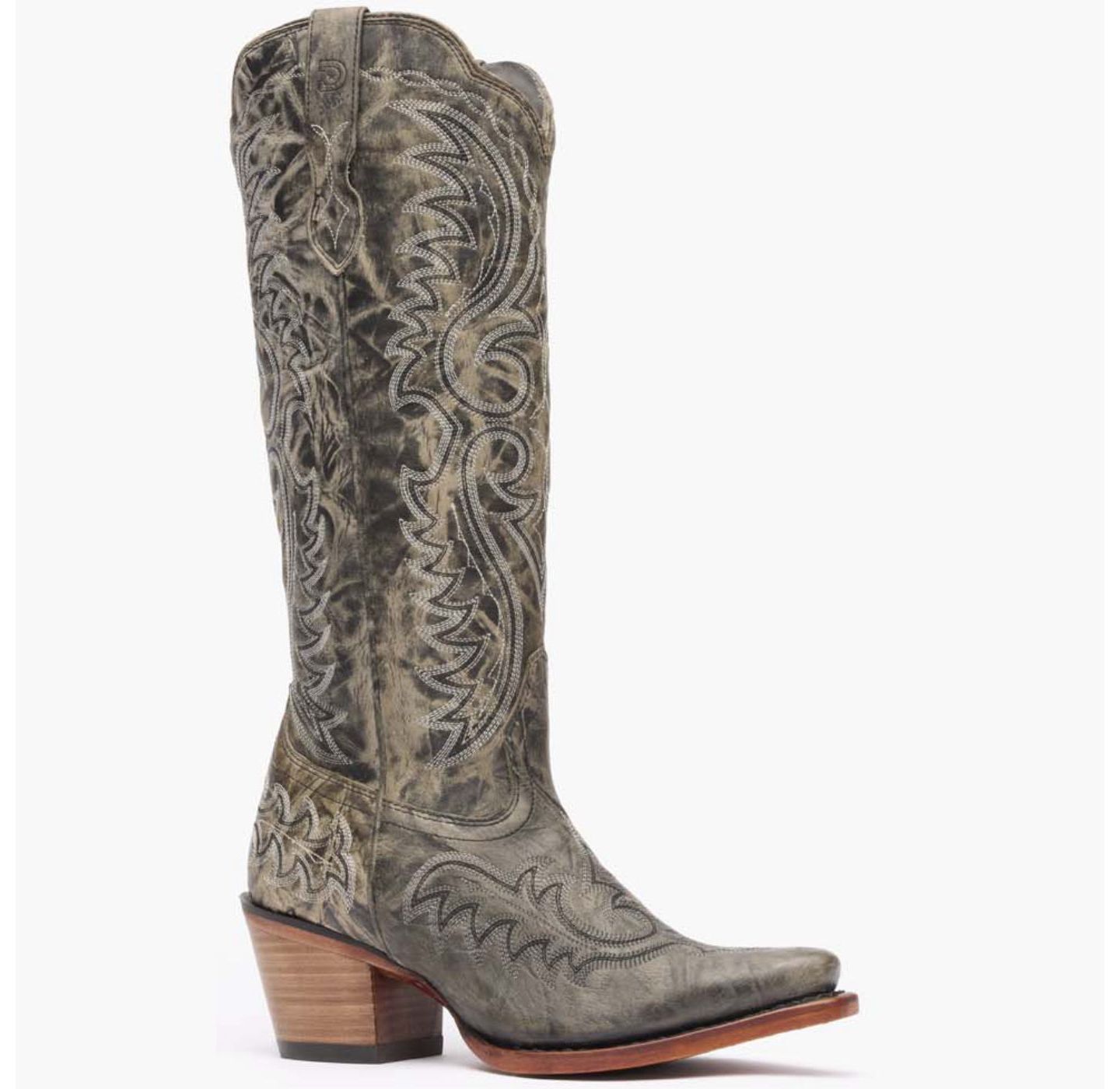 Женские ботинки Durango Crush Tall Western Boot, цвет: Графитовый — фото 7
