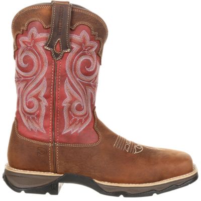 Lady Rebel Work by Women's Waterproof Composite Toe Western Work Boot