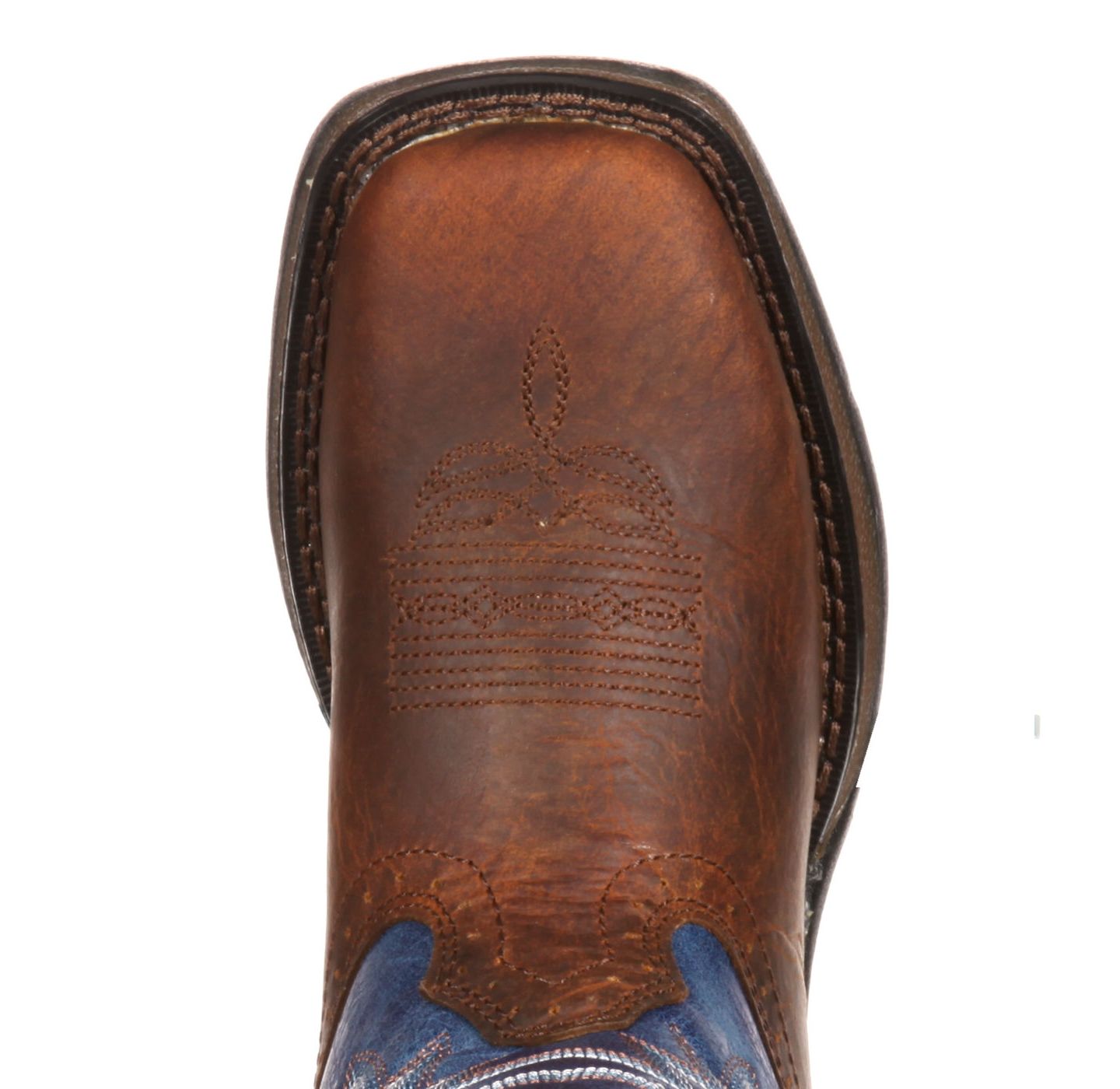 Детские ботинки Durango Lil' Rebel by Western Boot, цвет: Коричневый / Синий — фото 6