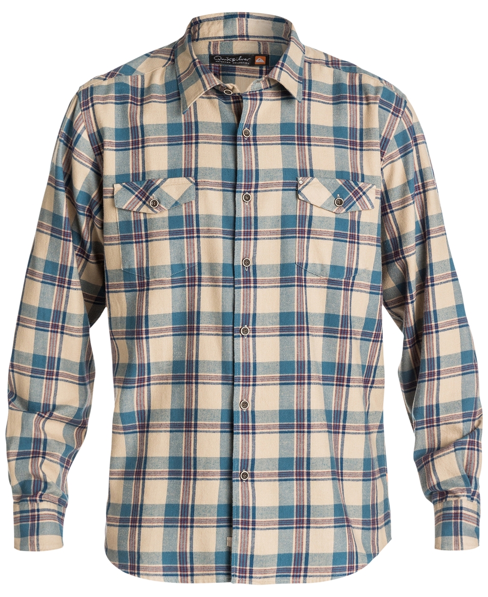 Quiksilver Waterman Forrest Flannel Shirt   Casual Button Down Shirts