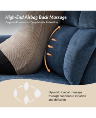 Embrace Traditional Power Lift Recliner with Heat and Massage