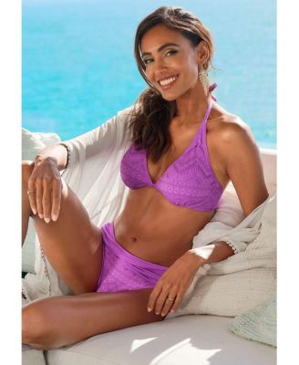 Women's Crochet Underwire Bikini Swimsuit Top Bra Sizing