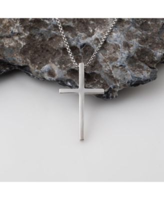 The Classic Cross Necklace in Sterling Silver