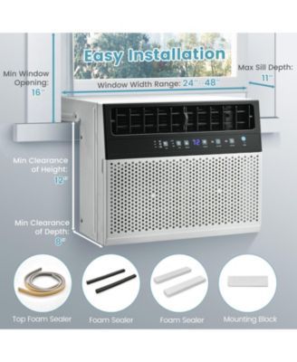 12000 BTU Window Air Conditioner with Handy Remote
