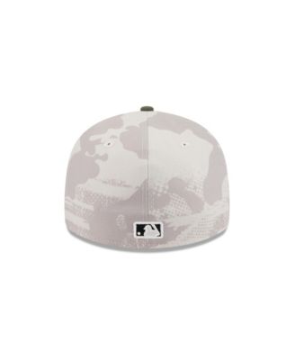 Men's Light Beige/Olive Minnesota Twins 2025 Armed Forces Day Low Profile 59FIFTY Fitted Hat