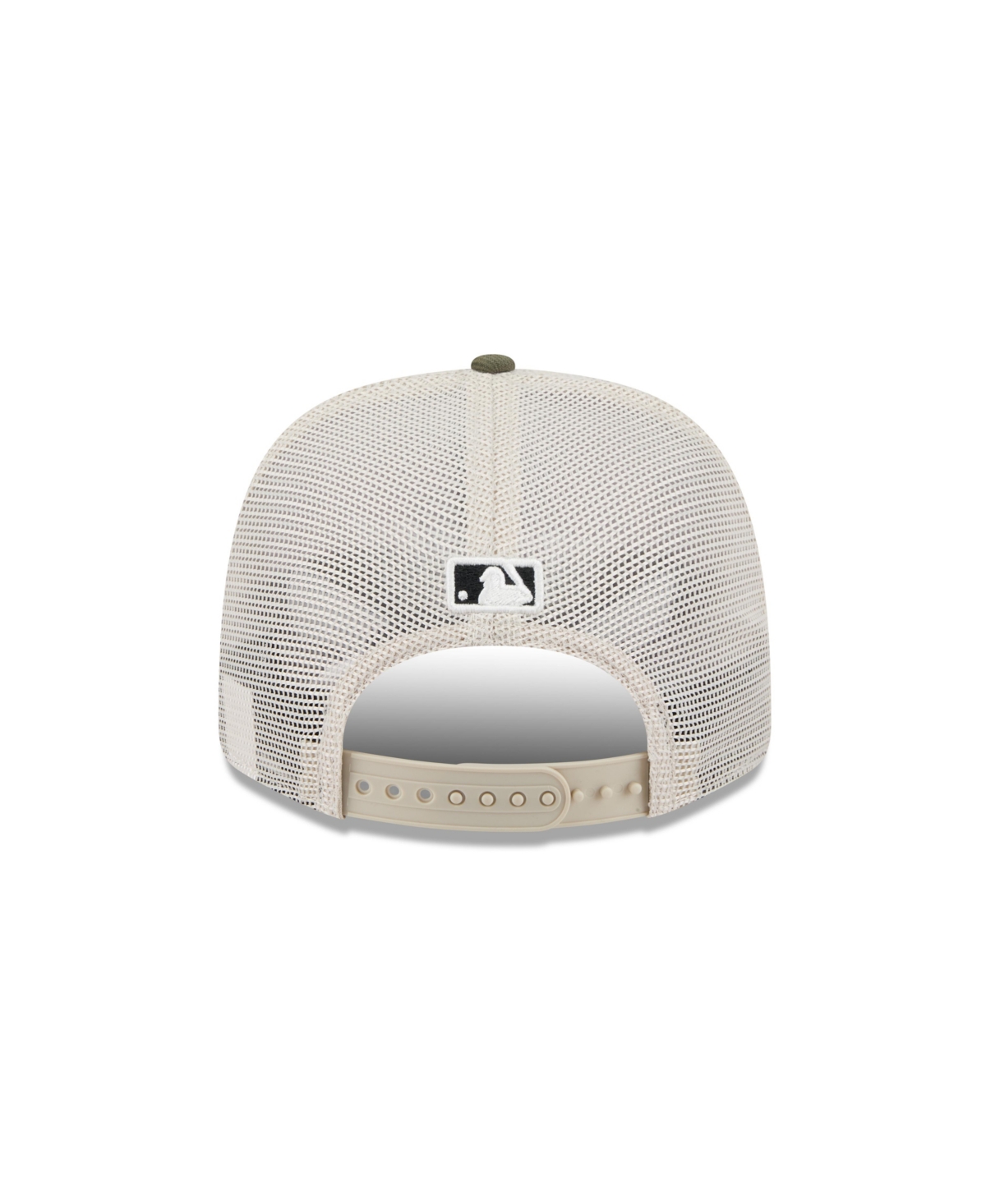 New Era Men's Light Beige/olive Colorado Rockies 2025 Armed Forces Day 9seventy Adjustable Hat