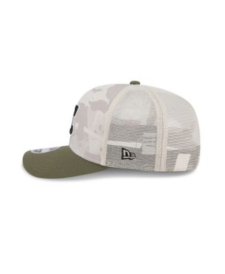 Men's Light Beige/Olive Cleveland Guardians 2025 Armed Forces Day 9SEVENTY Adjustable Hat