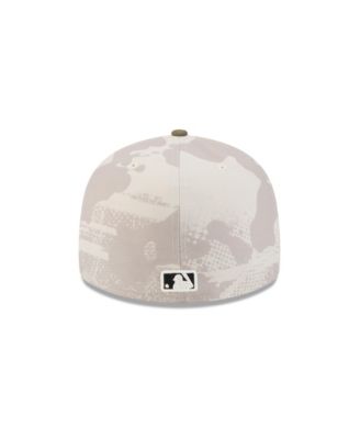 Men's Light Beige/Olive Kansas City Royals 2025 Armed Forces Day 59FIFTY Fitted Hat