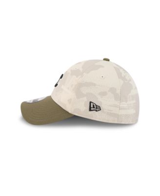 Men's Light Beige/Olive Chicago Cubs 2025 Armed Forces Day 39THIRTY Flex Hat