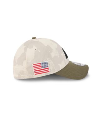 Men's Light Beige/Olive Arizona Diamondbacks 2025 Armed Forces Day 39THIRTY Flex Hat