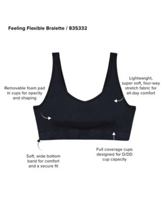 Women's Feeling Flexible Wireless Bralette 835332