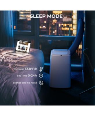 12000 BTU 3-in-1 Portable Air Conditioner with Remote Control