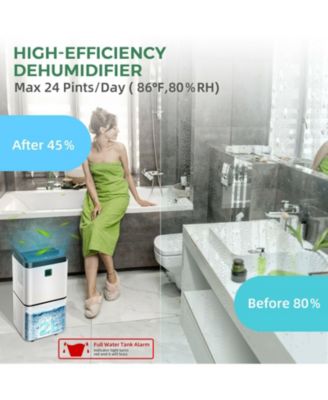 Generic 24 Pint 1500 Sq Ft Room Dehumidifier with Indicator