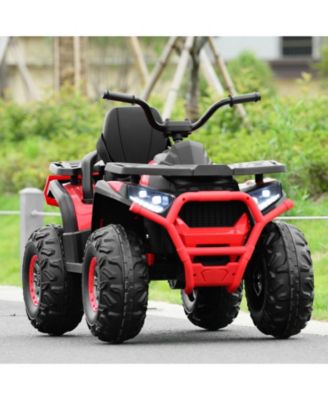 12V Kids Electric 4-Wheeler ATV with 2 Speeds and LED Lights