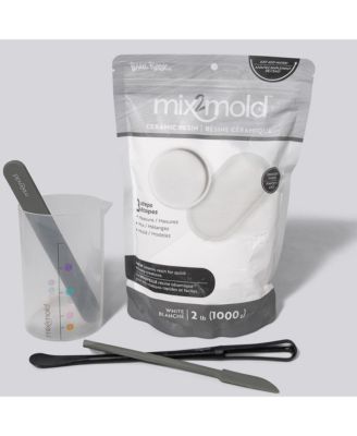 Mix2Mold: Ceramic Resin Powder - White 2lb