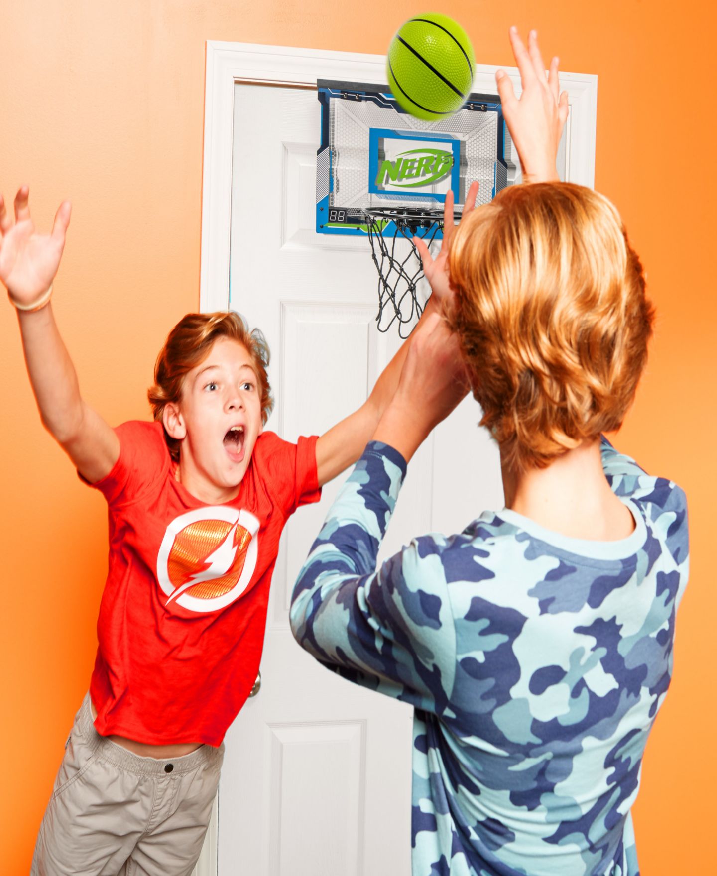Детские игрушки Franklin Sports Nerf LED Pro Hoop Mini Basketball Set — фото 9